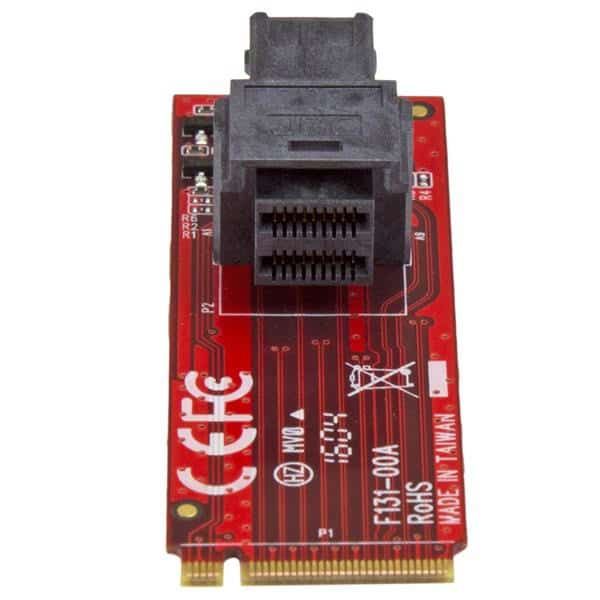 StarTech.com U.2 (SFF-8643) naar M.2 PCI Express 3.0 x4 adapter kaart voor 2.5” U.2 NVMe SSD (M2E4SFF8643)