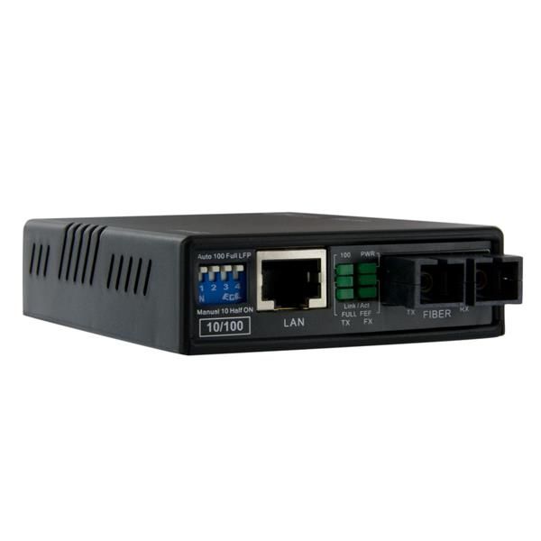 StarTech.com 10/100 multi-mode Glasvezel Ethernet Converter SC 2 km (MCM110SC2EU)