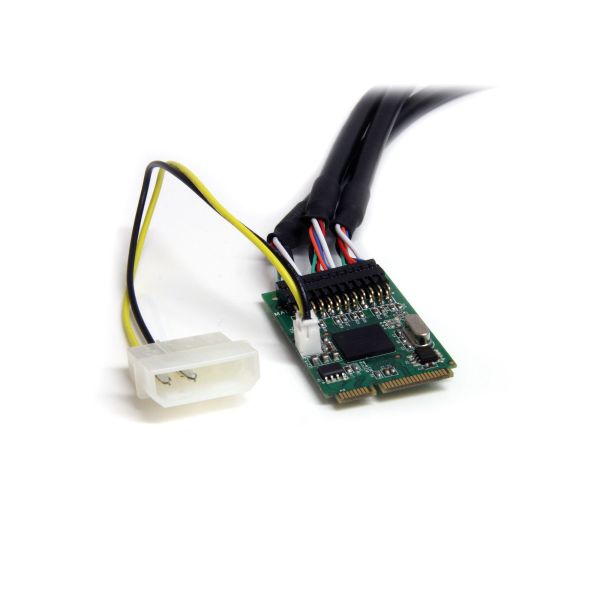 StarTech.com 3-poort 2b 1a 1394 Mini PCI Express FireWire Adapterkaart (MPEX1394B3) StarTech.com 3-poort 2b 1a 1394 Mini PCI Express FireWire Adapterkaart (MPEX1394B3)