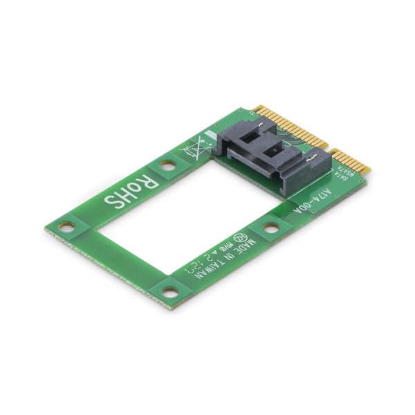 StarTech.com mSATA-naar-SATA HDD / SSD-adapter – Mini SATA-naar-SATA-converterkaart (MSAT2SAT3)
