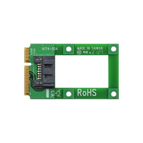 StarTech.com mSATA-naar-SATA HDD / SSD-adapter – Mini SATA-naar-SATA-converterkaart (MSAT2SAT3)