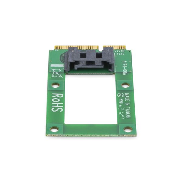StarTech.com mSATA-naar-SATA HDD / SSD-adapter – Mini SATA-naar-SATA-converterkaart (MSAT2SAT3)