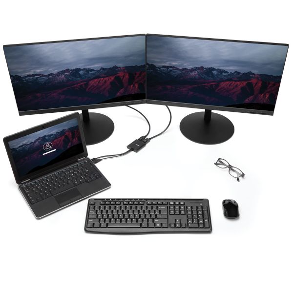 StarTech.com Mini DisplayPort naar DisplayPort multi-monitor splitter 2 poorts MST hub (MSTMDP122DP)
