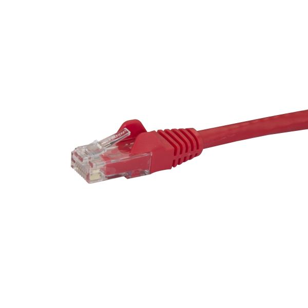 StarTech.com Cat6 netwerkkabel met snagless RJ45 connectoren UTP patchkabel rood 0,5m (N6PATC50CMRD)