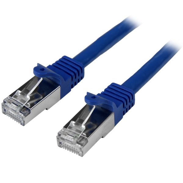 StarTech.com N6SPAT3MBL netwerkkabel Blauw 3 m Cat6 SF/UTP (S-FTP) (N6SPAT3MBL) StarTech.com N6SPAT3MBL netwerkkabel Blauw 3 m Cat6 SF/UTP (S-FTP) (N6SPAT3MBL)