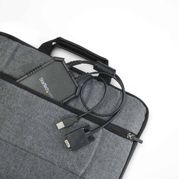 StarTech.com USB 2.0 KVM console - draagbare laptop Crash cart adapter met bestandsoverdracht & video-opname (NOTECONS02X)