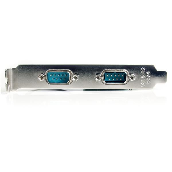 StarTech 2x PCI RS422/485 Serial Card w/161050 (PCI2S4851050) StarTech.com 2-poort PCI RS422/485 Seriële Adapter-kaart met 16550 UART (PCI2S4851050)