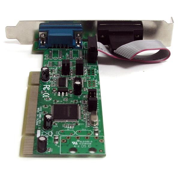StarTech 2x PCI RS422/485 Serial Card w/161050 (PCI2S4851050) StarTech.com 2-poort PCI RS422/485 Seriële Adapter-kaart met 16550 UART (PCI2S4851050)