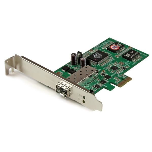 StarTech.com PCI Express gigabit Ethernet glasvezelnetwerkkaart met open SFP PCIe SFP-netwerkkaartadapter NIC (PEX1000SFP2) StarTech.com PCI Express gigabit Ethernet glasvezelnetwerkkaart met open SFP PCIe SFP-netwerkkaartadapter NIC (PEX1000SFP2)