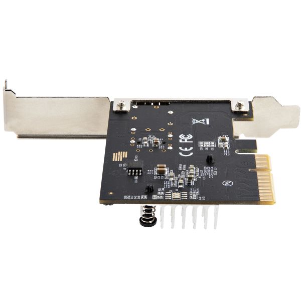 StarTech.com 10G PCIe SFP+ Netwerkkaart, Single SFP+ Port Netwerk Adapter, Open SFP+ voor MSA-Compliant Modules/Direct-Attach Kabels, 10 Gigabit Fiber PCIe NIC, PCI Express SFP+ Netwerkkaart (PEX10GSFP)