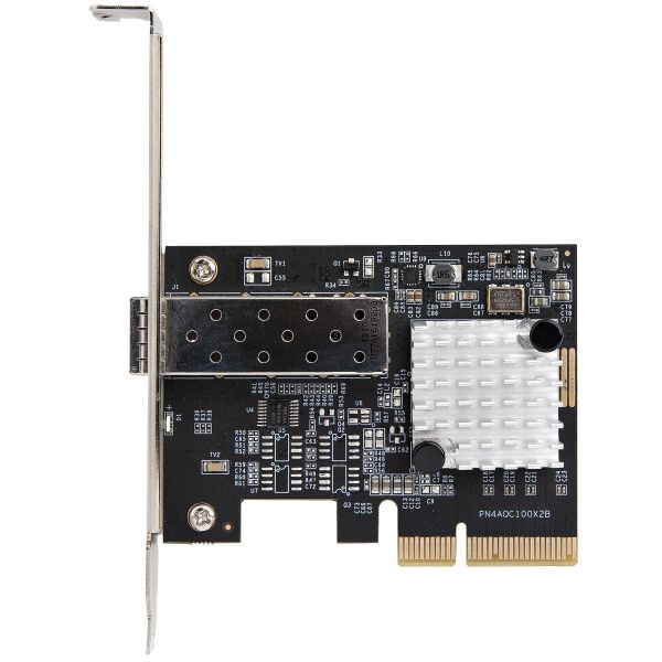 StarTech.com 10G PCIe SFP+ Netwerkkaart, Single SFP+ Port Netwerk Adapter, Open SFP+ voor MSA-Compliant Modules/Direct-Attach Kabels, 10 Gigabit Fiber PCIe NIC, PCI Express SFP+ Netwerkkaart (PEX10GSFP)