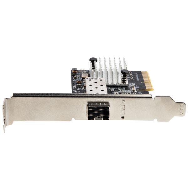 StarTech.com 10G PCIe SFP+ Netwerkkaart, Single SFP+ Port Netwerk Adapter, Open SFP+ voor MSA-Compliant Modules/Direct-Attach Kabels, 10 Gigabit Fiber PCIe NIC, PCI Express SFP+ Netwerkkaart (PEX10GSFP) StarTech.com 10G PCIe SFP+ Netwerkkaart, Single SFP+ Port Netwerk Adapter, Open SFP+ voor MSA-Compliant Modules/Direct-Attach Kabels, 10 Gigabit Fiber PCIe NIC, PCI Express SFP+ Netwerkkaart (PEX10GSFP)