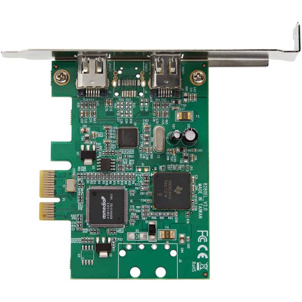 StarTech.com 2-poorts PCI Express FireWire kaart PCIe FireWire 1394a adapter (PEX1394A2V2)
