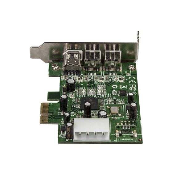 StarTech.com 3-poort 2b 1a Low Profile 1394 PCI Express FireWire Adapterkaart (PEX1394B3LP)