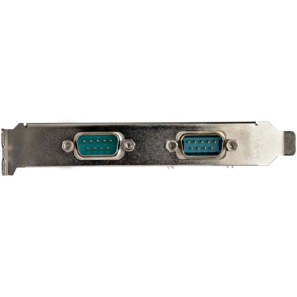 StarTech PCI-E RS232 Serial Card Asix AX99100 (PEX2S953) StarTech.com 2-port PCI Express RS232 Serial Adapter Kaart, PCIe RS232 Seriële Host Controller Kaart, PCIe naar Dual Serial DB9 Kaart, 16950 UART, Uitbreidingskaart, Windows & Linux (PEX2S953)