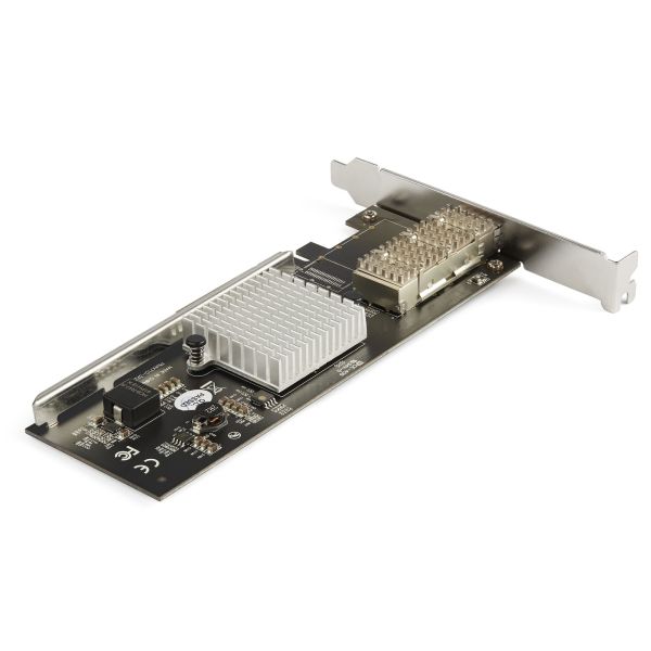 StarTech.com 1 port PCI Express 40G QSFP+ Netwerkkaart, Intel XL710 Open QSFP+ Converged Adapter, PCIe 40 Gigabit Ethernet Server NIC, 40GbE Glasvezel LAN Kaart, Dell PowerEdge HPE ProLiant (PEX40GQSFPI)