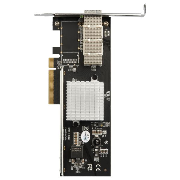 StarTech.com 1 port PCI Express 40G QSFP+ Netwerkkaart, Intel XL710 Open QSFP+ Converged Adapter, PCIe 40 Gigabit Ethernet Server NIC, 40GbE Glasvezel LAN Kaart, Dell PowerEdge HPE ProLiant (PEX40GQSFPI)