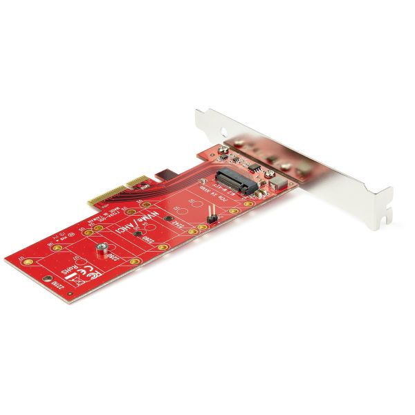 StarTech.com x4 PCI Express naar M.2 PCIe SSD Adapter - M.2 NGFF SSD (NVMe of AHCI) Adapterkaart (PEX4M2E1)  StarTech.com x4 PCI Express naar M.2 PCIe SSD Adapter - M.2 NGFF SSD (NVMe of AHCI) Adapterkaart (PEX4M2E1)