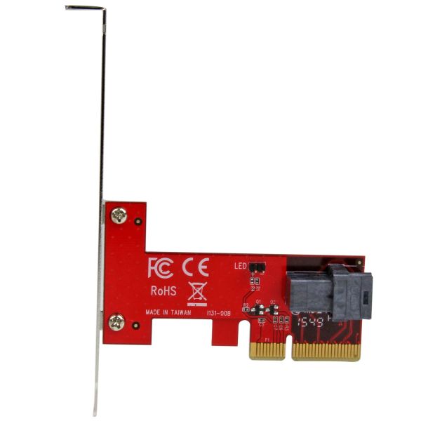 StarTech.com x4 PCI Express naar SFF-8643 Adapter voor PCIe NVMe U.2 SSD - PCI Express 2.5" NVM Express SSD Adapter (PEX4SFF8643)
