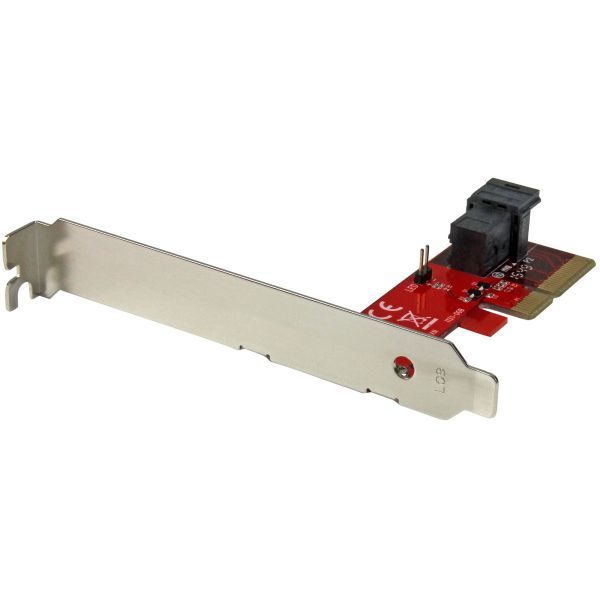 StarTech.com x4 PCI Express naar SFF-8643 Adapter voor PCIe NVMe U.2 SSD - PCI Express 2.5" NVM Express SSD Adapter (PEX4SFF8643) StarTech.com x4 PCI Express naar SFF-8643 Adapter voor PCIe NVMe U.2 SSD - PCI Express 2.5" NVM Express SSD Adapter (PEX4SFF8643)