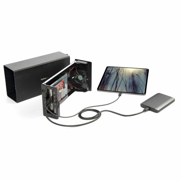 StarTech.com 4-Port USB PCIe Kaart - 10Gbps USB PCI Express Uitbreidingskaart met 2 Controllers - 2x USB-C & 2x USB-A ports (USB 3.2 Gen 2) - USB/USB-C PCI-e Kaart - Full Profile (PEXUSB312A2C2V)