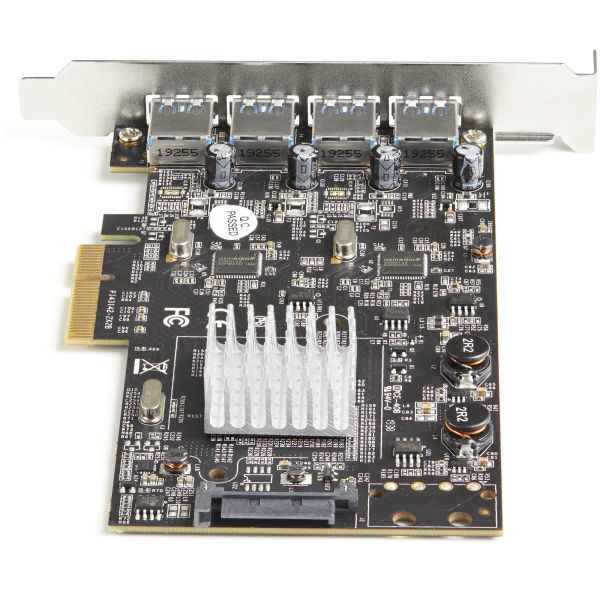 StarTech.com 4-Port USB PCIe Kaart - 10Gbps USB 3.1/3.2 Gen 2 Type-A PCI Express Kaart met 2 Controllers - 4x USB-A - USB PCIe Add-On Adapter Kaart - Windows/Mac/Linux (PEXUSB314A2V2) StarTech.com 4-Port USB PCIe Kaart - 10Gbps USB 3.1/3.2 Gen 2 Type-A PCI Express Kaart met 2 Controllers - 4x USB-A - USB PCIe Add-On Adapter Kaart - Windows/Mac/Linux (PEXUSB314A2V2)