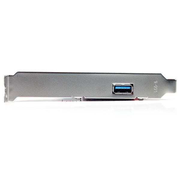 StarTech.com 2-poorts PCI Express SuperSpeed USB 3.0 kaart met UASP-ondersteuning 1 intern, 1 extern (PEXUSB3S11) StarTech.com 2-poorts PCI Express SuperSpeed USB 3.0 kaart met UASP-ondersteuning 1 intern, 1 extern (PEXUSB3S11)