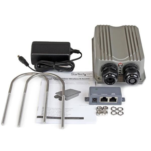 StarTech.com Outdoor Wireless-N Access Point IP67 gecertificeerd 5GHz 802.11a/n PoE-Powered WLAN AP (R300WN22MO5E)