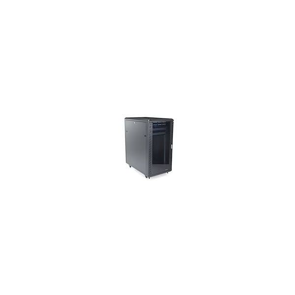 StarTech.com 22U Enterprise-Grade Server Rack Cabinet, 19in Vergrendelbare 4-Post Patchkas met 83cm Montagediepte en 800kg Draagkracht (RK2236BKF) 1/10 StarTech.com 22U Enterprise-Grade Server Rack Cabinet, 19in Vergrendelbare 4-Post Patchkas met 83cm Montagediepte en 800kg Draagkracht (RK2236BKF)