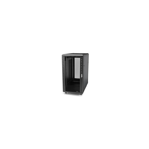 StarTech.com 22U Enterprise-Grade Server Rack Cabinet, 19in Vergrendelbare 4-Post Patchkas met 83cm Montagediepte en 800kg Draagkracht (RK2236BKF) 1/10 StarTech.com 22U Enterprise-Grade Server Rack Cabinet, 19in Vergrendelbare 4-Post Patchkas met 83cm Montagediepte en 800kg Draagkracht (RK2236BKF)