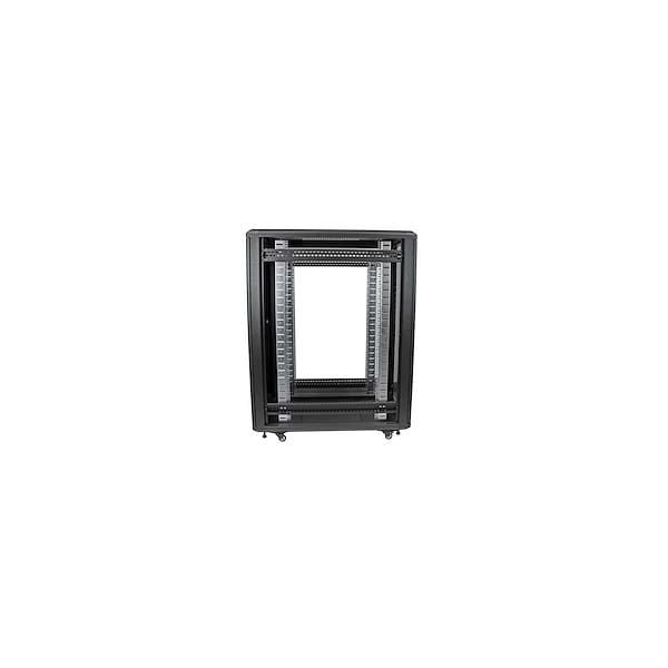 StarTech.com 22U Enterprise-Grade Server Rack Cabinet, 19in Vergrendelbare 4-Post Patchkas met 83cm Montagediepte en 800kg Draagkracht (RK2236BKF) 1/10 StarTech.com 22U Enterprise-Grade Server Rack Cabinet, 19in Vergrendelbare 4-Post Patchkas met 83cm Montagediepte en 800kg Draagkracht (RK2236BKF)