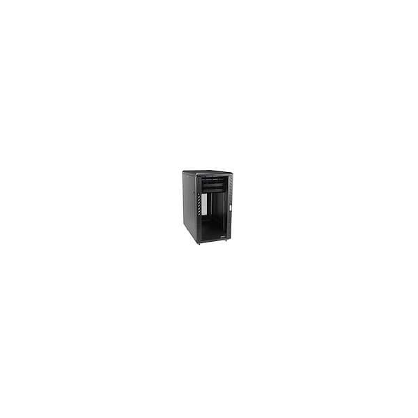 StarTech.com 22U Enterprise-Grade Server Rack Cabinet, 19in Vergrendelbare 4-Post Patchkas met 83cm Montagediepte en 800kg Draagkracht (RK2236BKF) 1/10 StarTech.com 22U Enterprise-Grade Server Rack Cabinet, 19in Vergrendelbare 4-Post Patchkas met 83cm Montagediepte en 800kg Draagkracht (RK2236BKF)