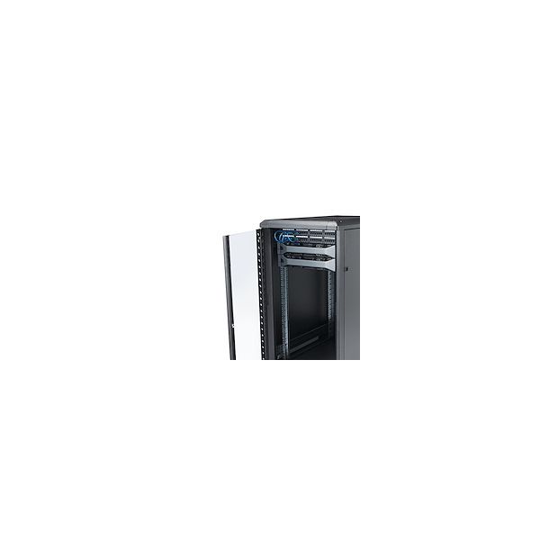StarTech.com 4 Post 22U Netwerkkast, Vergrendelbare 19" Patchkast voor Computer / AV / IT / Data Apparatuur, Server Rack voor Bureau/Thuis met Wielen & Verstelbare Montagerails (RK2236BKF)