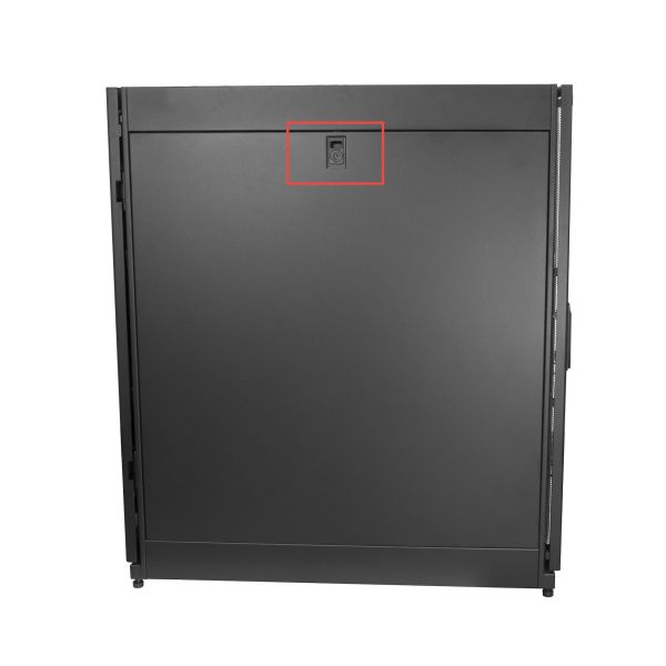 StarTech.com 4 Post 25U Netwerkkast, Vergrendelbare 19" Patchkast voor Computer / AV / IT / Data Apparatuur, Server Rack voor Bureau/Thuis met Wielen & Verstelbare Montagerails (RK2537BKM)