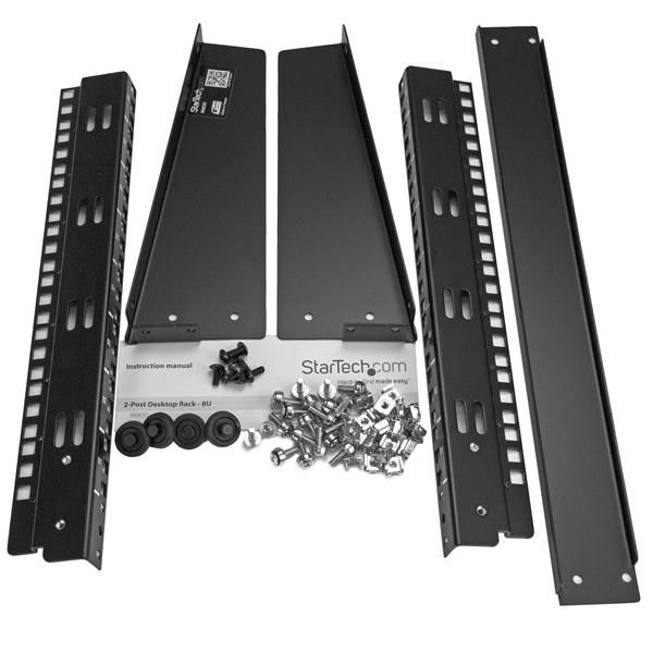 StarTech.com 8U Desktop rack serverkast - 2-stijlen Open Frame Rack (RK8OD)