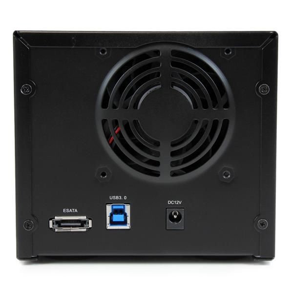 StarTech.com USB 3.0 / eSATA trayless 3,5 inch SATA III harde-schijfbehuizing met dubbele bay en UASP SATA 6 Gbps Hot-Swap HDD-behuizing met 2 bays (S352BU33RER)  StarTech.com USB 3.0 / eSATA trayless 3,5 inch SATA III harde-schijfbehuizing met dubbele bay en UASP SATA 6 Gbps Hot-Swap HDD-behuizing met 2 bays (S352BU33RER)