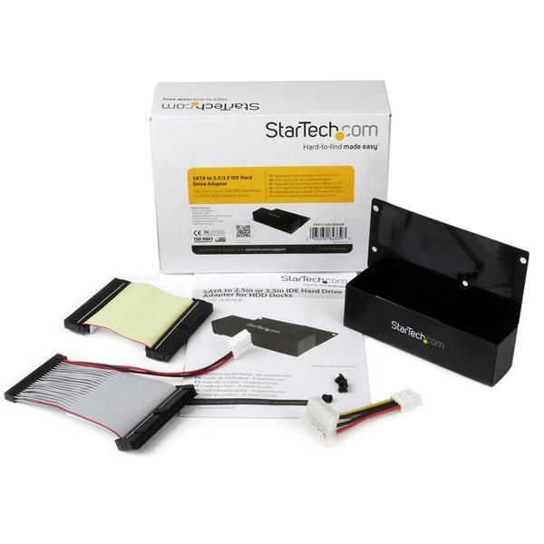 StarTech.com SATA naar voor 2,5 of 3,5 inch IDE Harde Schijf Adapter voor Docking Stations (SAT2IDEADP)