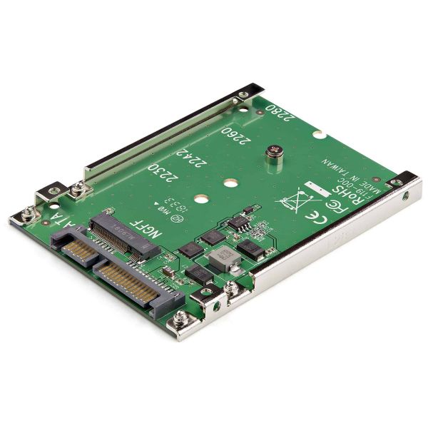 StarTech.com M.2 SSD naar 2,5 inch SATA-adapter / converter (SAT32M225) StarTech.com M.2 SSD naar 2,5 inch SATA-adapter / converter (SAT32M225)