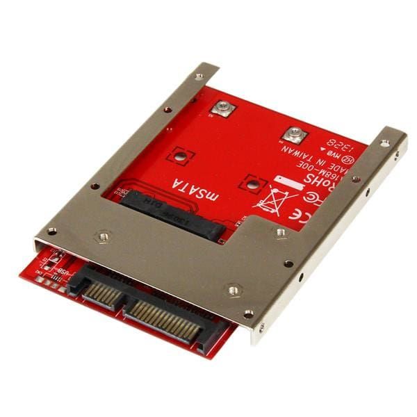 StarTech.com mSATA SSD naar 2,5 inch SATA-adapter / converter (SAT32MSAT257) StarTech.com mSATA SSD naar 2,5 inch SATA-adapter / converter (SAT32MSAT257)