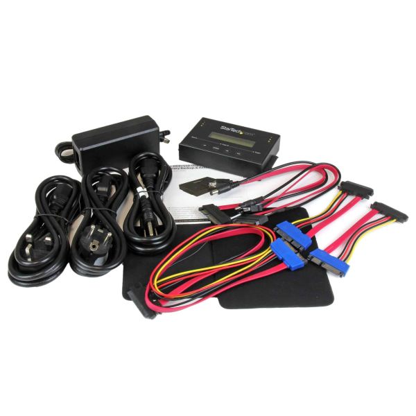 StarTech.com Standalone 2,5 / 3,5 inch SATA harde-schijfduplicator met meervoudige HDD/SSD Image Backup Library (SATDUP11IMG)