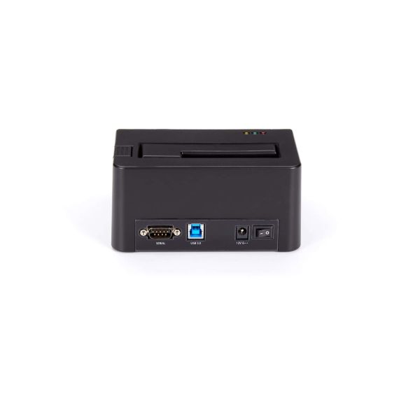 StarTech.com Single Bay Hard Drive Wisser, Standalone HDD/SSD Sanitizer/Eraser, 4Kn, USB 3.0 naar SATA III (6 Gbps), 9 Wismodi, LCD Display, Hard Disk Secure Erase Dock, DB-9 Printer Poort, TAA Compliant (SDOCK1EU3P2)
