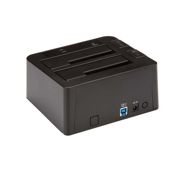 StarTech.com USB 3.1 (10bps) dubbel harddisk docking station voor 2,5 en/of 3,5" SATA SSD/HDD (SDOCK2U313)
