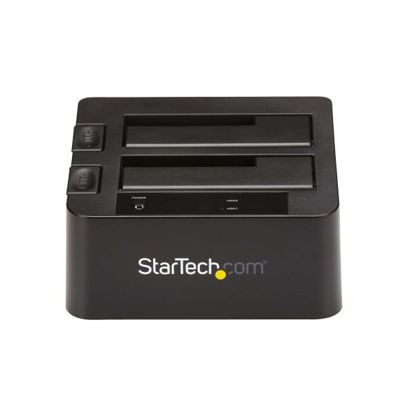 StarTech.com USB 3.1 (10bps) dubbel harddisk docking station voor 2,5 en/of 3,5" SATA SSD/HDD (SDOCK2U313)