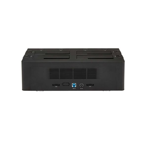 StarTech.com USB 3.0 naar SATA 6 Gbps hard drive docking station met 4 bays, UASP & dubbele ventilatoren 2,5/3,5 inch SSD / HDD dock (SDOCK4U33)