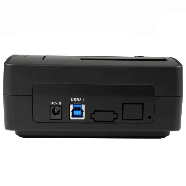 StarTech.com Single Bay USB 3.1 naar SATA HDD Docking Station, USB 3.1 (10 Gbps) Hard Drive Dock, Externe 2.5/3.5" SATA III HDD/SSD Dock Station, Hot-Swap Hard Drive Bay, Top-Loading (SDOCKU313)