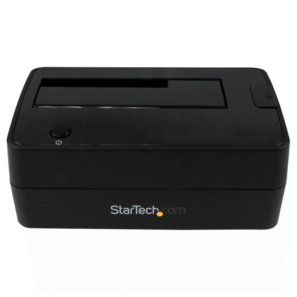 StarTech.com Single Bay USB 3.1 naar SATA HDD Docking Station, USB 3.1 (10 Gbps) Hard Drive Dock, Externe 2.5/3.5" SATA III HDD/SSD Dock Station, Hot-Swap Hard Drive Bay, Top-Loading (SDOCKU313)