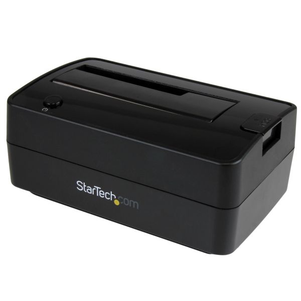 StarTech.com Single Bay USB 3.1 / eSATA naar SATA HDD Docking Station, USB 3.1 (10 Gbps) Hard Drive Dock, Externe 2.5/3.5" SATA III HDD/SSD Docking Station, Top-Loading Hard Drive Bay (SDOCKU313E) StarTech.com Single Bay USB 3.1 / eSATA naar SATA HDD Docking Station, USB 3.1 (10 Gbps) Hard Drive Dock, Externe 2.5/3.5" SATA III HDD/SSD Docking Station, Top-Loading Hard Drive Bay (SDOCKU313E)