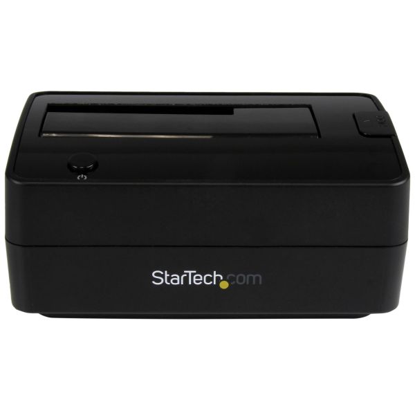 StarTech.com Single Bay USB 3.1 / eSATA naar SATA HDD Docking Station, USB 3.1 (10 Gbps) Hard Drive Dock, Externe 2.5/3.5" SATA III HDD/SSD Docking Station, Top-Loading Hard Drive Bay (SDOCKU313E)  StarTech.com Single Bay USB 3.1 / eSATA naar SATA HDD Docking Station, USB 3.1 (10 Gbps) Hard Drive Dock, Externe 2.5/3.5" SATA III HDD/SSD Docking Station, Top-Loading Hard Drive Bay (SDOCKU313E)