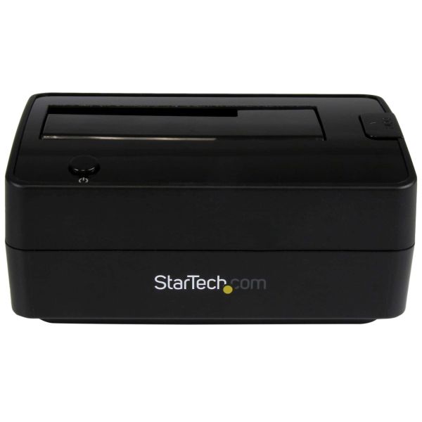 StarTech.com Single Bay USB 3.1 / eSATA naar SATA HDD Docking Station, USB 3.1 (10 Gbps) Hard Drive Dock, Externe 2.5/3.5" SATA III HDD/SSD Docking Station, Top-Loading Hard Drive Bay (SDOCKU313E)
