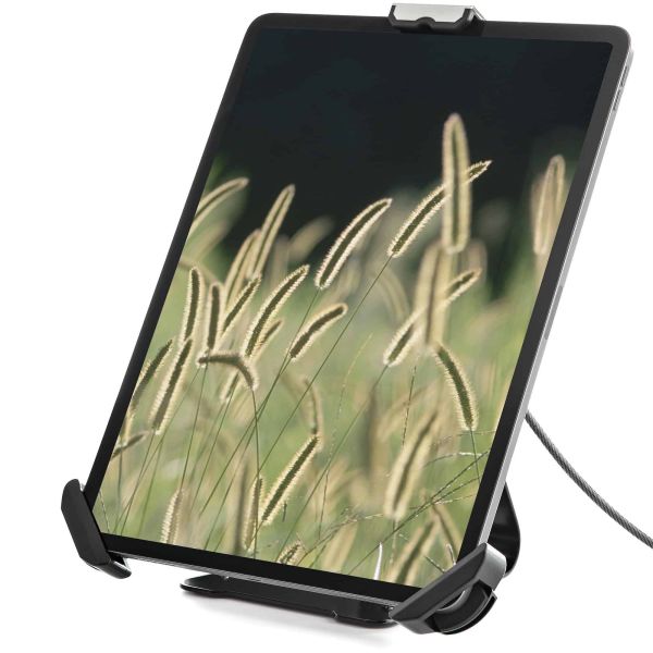StarTech.com Beveiligde Tabletstandaard met K-Slot Kabelslot - Vergendelbare Tablethouder voor 7.9"-13" Tablets - Universele Verstelbare Tabletsteun voor Bureau - Anti-diefstal Tabel Stand (SECTBLTDT)